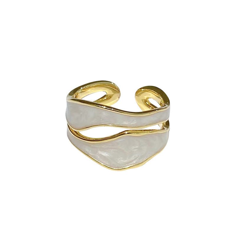 Geometric Layer Ring - Auricelia