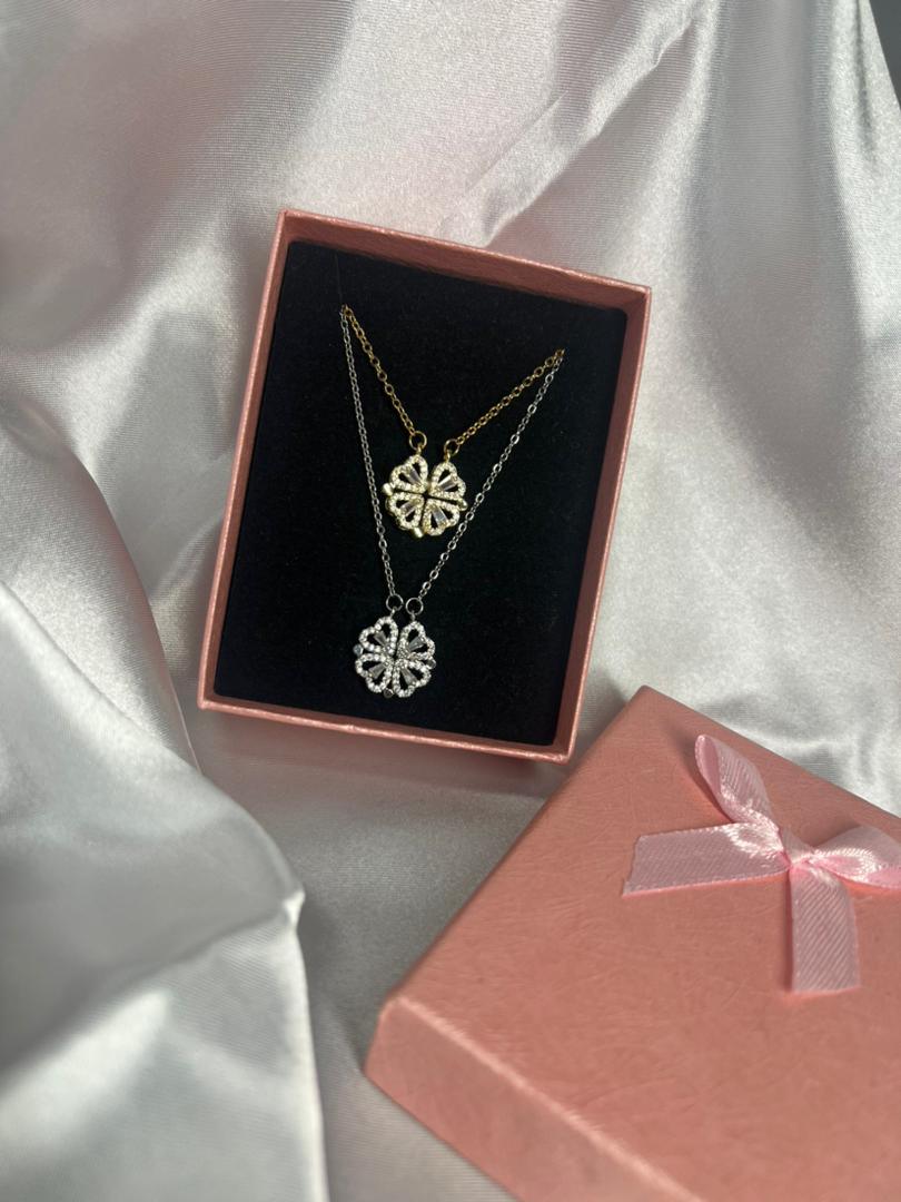 Blossom Mark Necklace, detail view