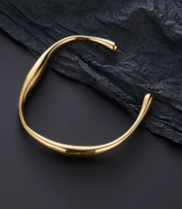 Branch Bracelet 18K, silver tone