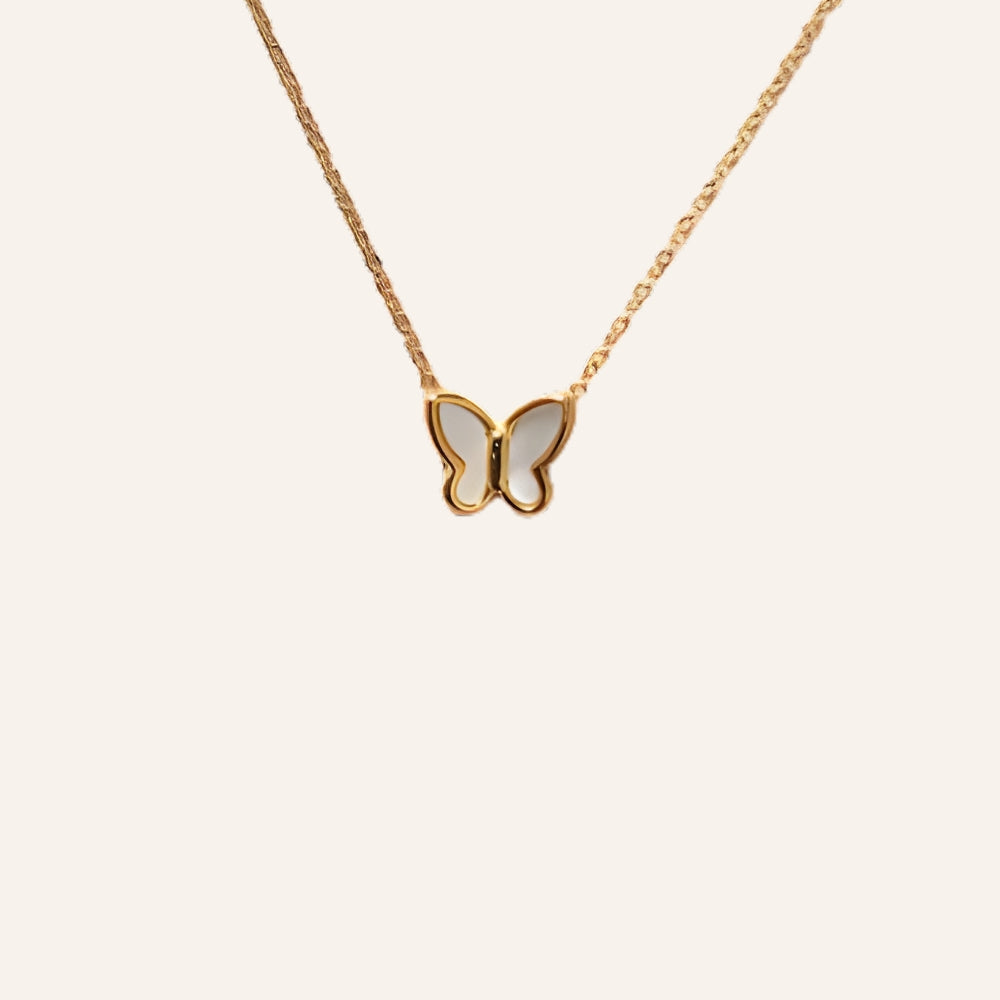 Butterfly Grace Necklace – Minimalist Butterfly Necklace