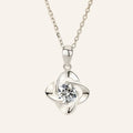 Eternal Spark 925 Necklace – Sterling Silver Necklace with Zirconia Stone