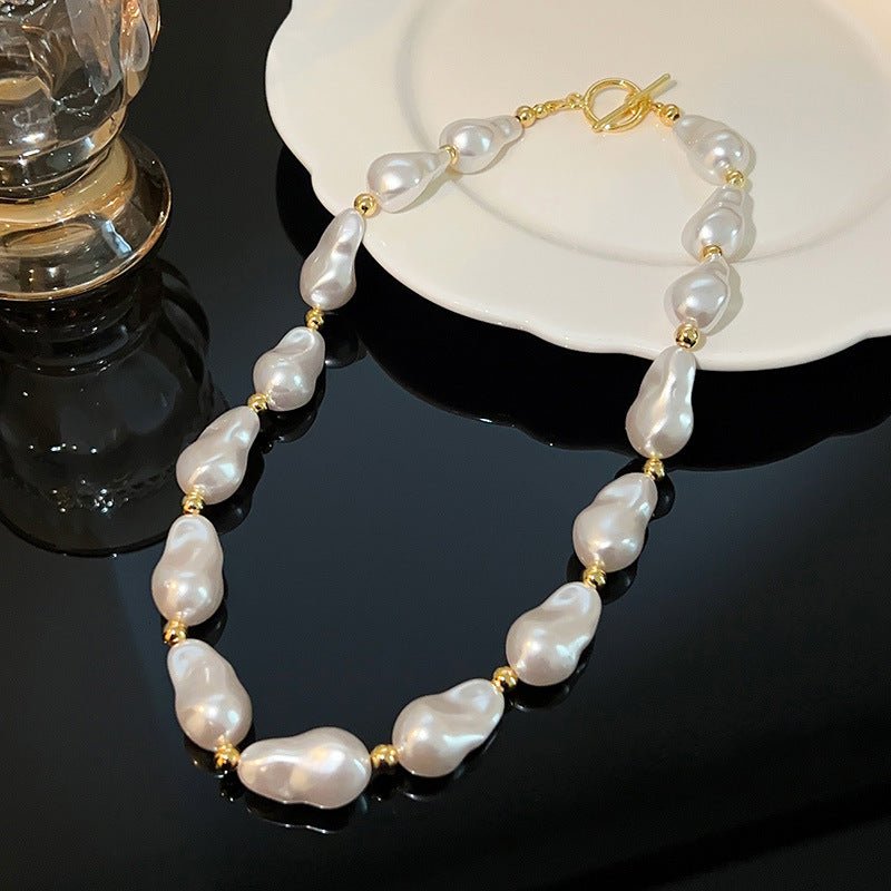 Baroque Pearl Necklace - Auricelia