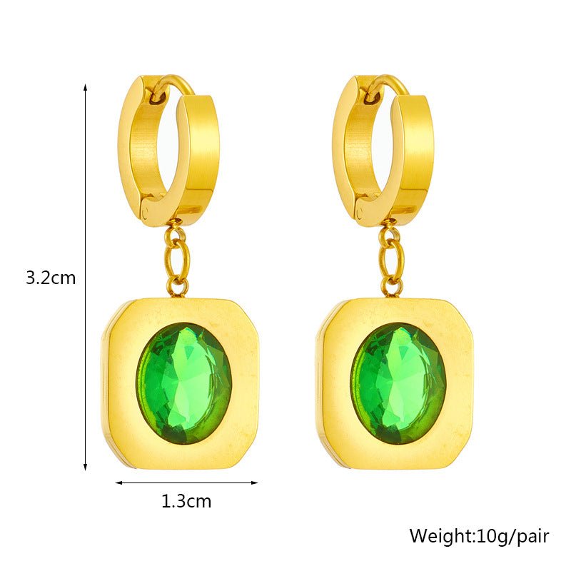 Emerald Zircon Set - Auricelia