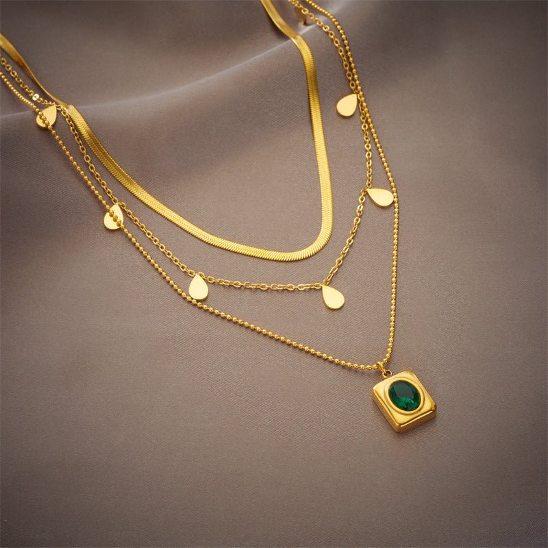 Emerald Zircon Set - Auricelia