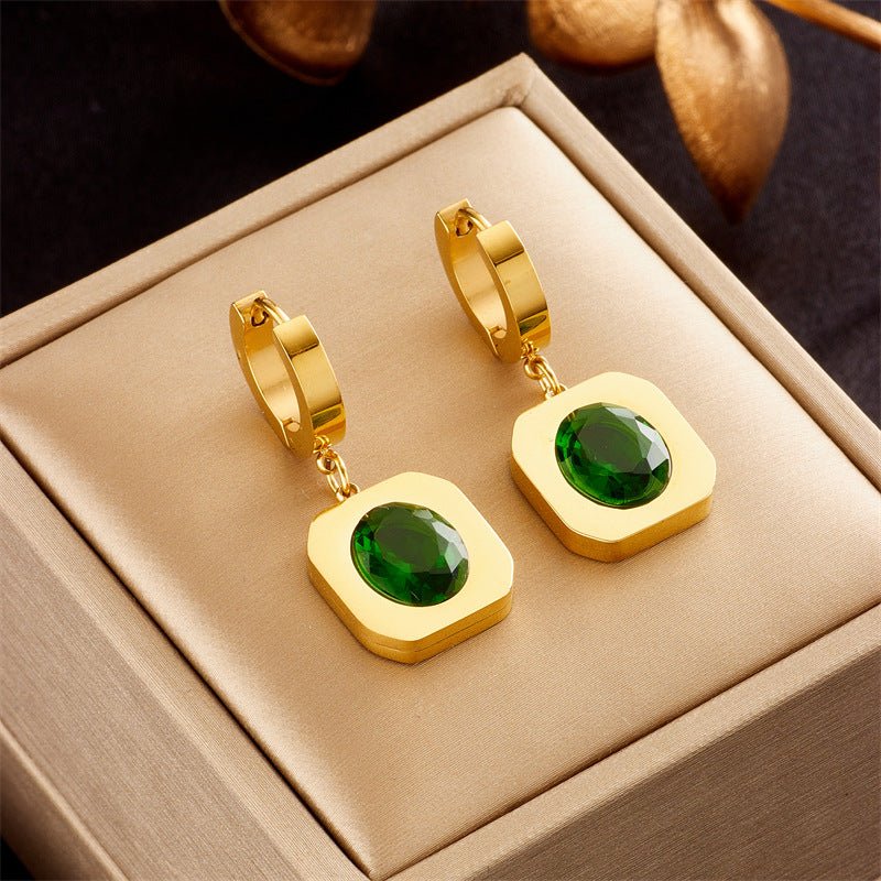 Emerald Zircon Set - Auricelia