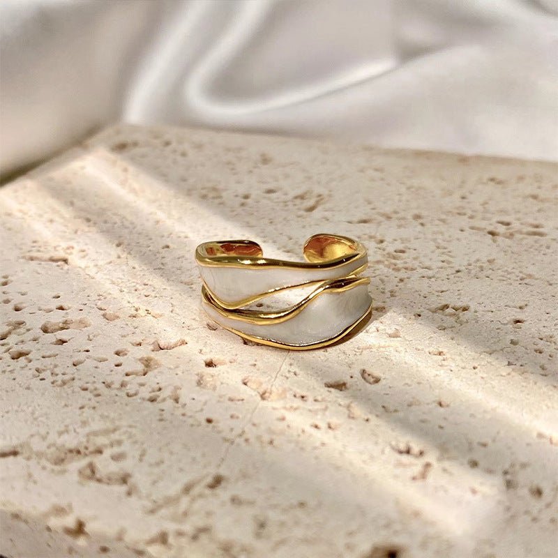 Geometric Layer Ring - Auricelia