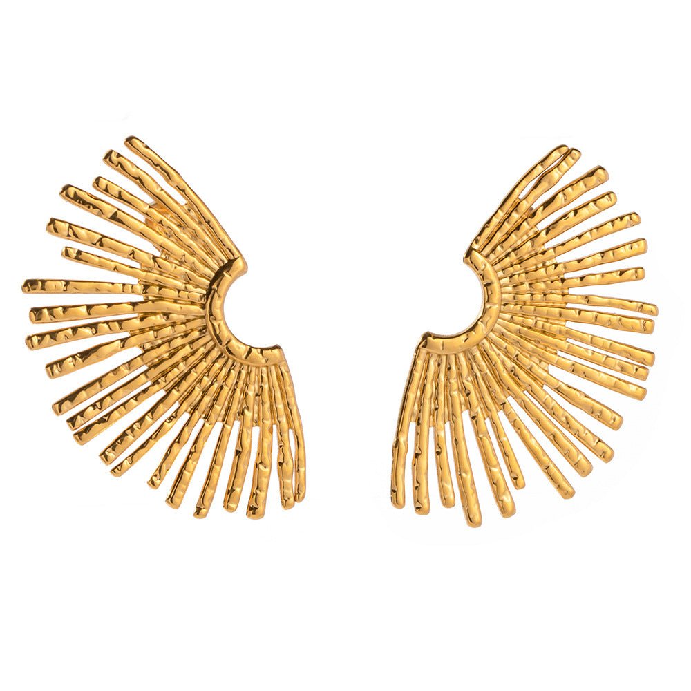 Half Sunflower Earrings - Auricelia