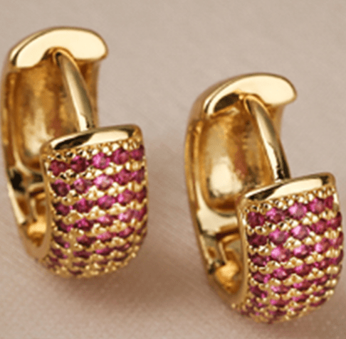 Mini Zircon Stud Earrings - Auricelia