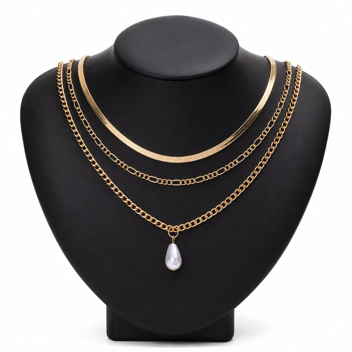 Pearl Clavicle Necklace - Auricelia