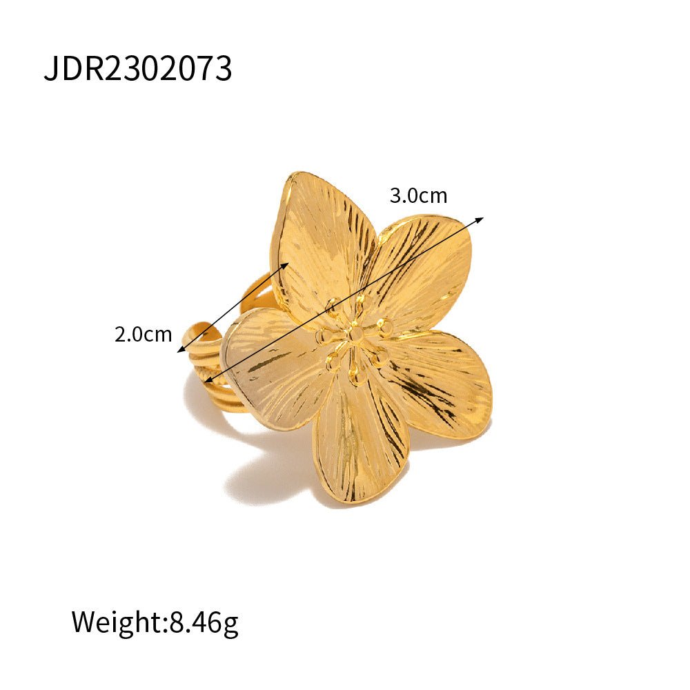Turquoise Petal Ring - Auricelia