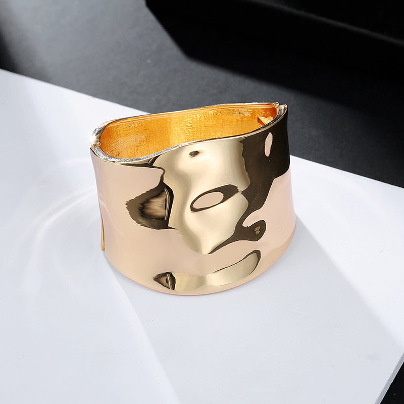 Wide Band Bracelet - Auricelia