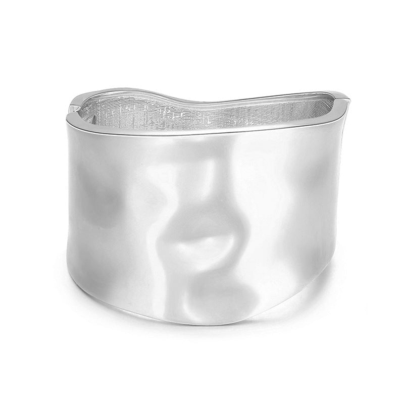 Wide Band Bracelet - Auricelia